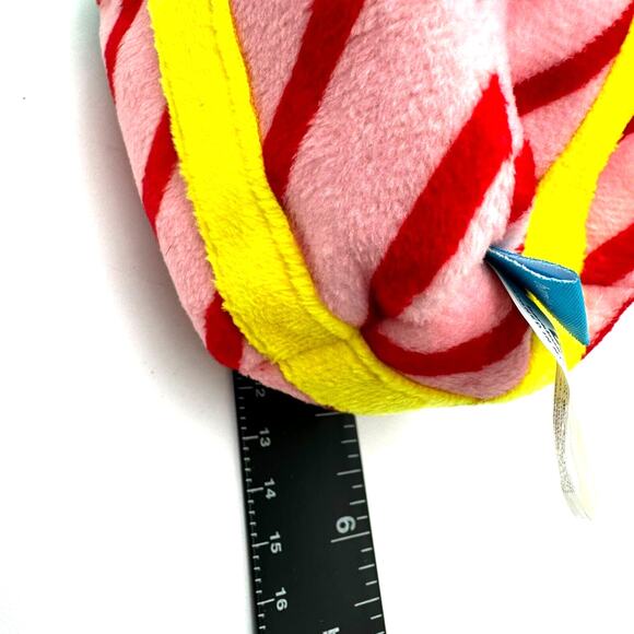 BARK BOX | NEW‎ Grinchy Gift Medium Plush Dog Toy Ball Squeaker Bonus Toy Inside - Picture 4 of 4